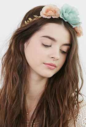 Forever 21 Braided Rose Crown