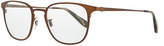 Thumbnail for your product : Oliver Peoples Pressman Round Fashion Glasses, Bronze