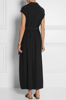 Thumbnail for your product : The Row Danate crepe wrap maxi dress