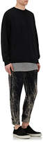 Thumbnail for your product : Robert Geller Men's Bleach-Effect Cotton Jogger Pants