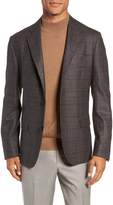 Thumbnail for your product : Nordstrom Signature Trim Fit Windowpane Wool Sport Coat