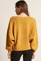 Thumbnail for your product : Forever 21 Oversized Purl Knit Top