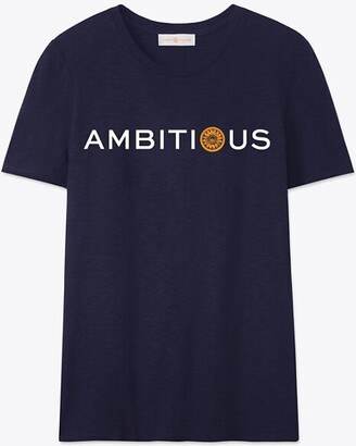 Tory Burch Embrace Ambition T-Shirt - ShopStyle