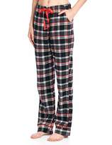 Thumbnail for your product : Ashford & Brooks Women's Soft Flannel Plaid Pajama Sleep Pants 2 Pack - Set 1
