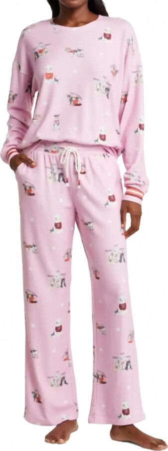 PJ Salvage Rescues Bottom Pajama Pants In Pink