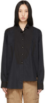 Thumbnail for your product : Loewe Black Pearls Asymmetric Shirt