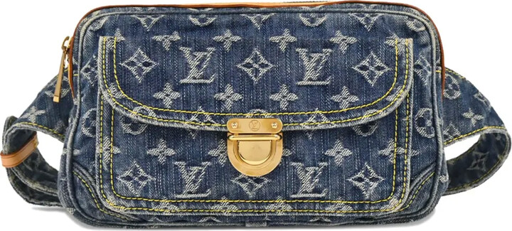 Louis Vuitton Pre-Owned 2007 Monogram denim belt bag