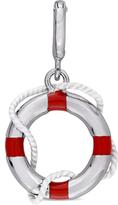 Thumbnail for your product : Laura Ashley Enamel-Plated Sterling Silver Lifebuoy Charm