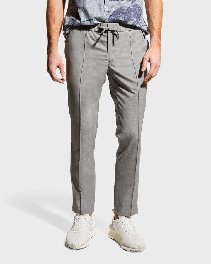 Brioni Men's Wool Drawstring Pants ShopStyle