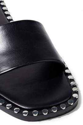 Alexander Wang Lola Studded Leather Slides