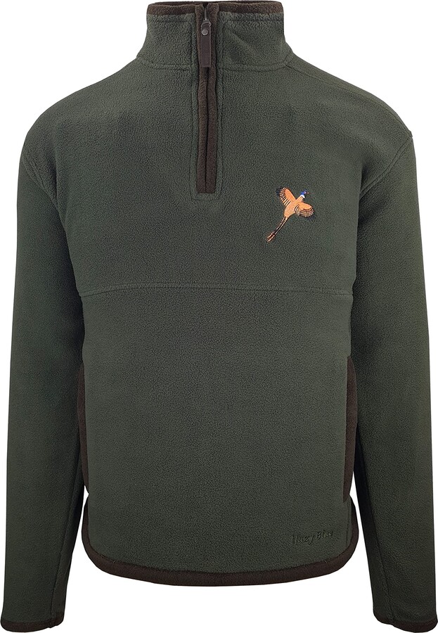 Höhenhorn Skyja Men's Fleece Pullover Sweatshirt Half Zip Fleece Jumper