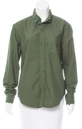 Band Of Outsiders Long Sleeve Button-Up Top