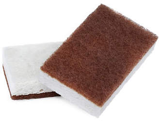 Full Circle Two-Pack Scrubber Walnut Sponges