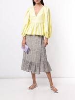 Thumbnail for your product : SUBOO Snakeprint Wrap Skirt
