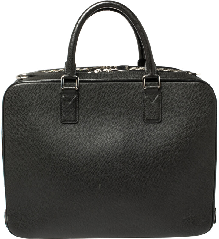 Louis Vuitton Black Taiga Leather Neo Igor Briefcase - ShopStyle Bags