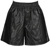 Thumbnail for your product : Golden Goose Deluxe Brand 31853 Crackle Faux Leather Shorts