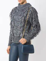 Thumbnail for your product : Serpui woven straw clutch