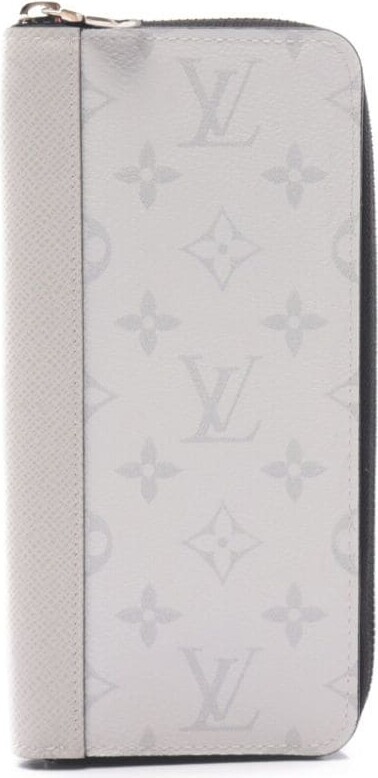 Louis Vuitton Taigarama Monogram Pocket Organizer Antarctica White