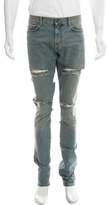 Thumbnail for your product : Saint Laurent D02 Distressed Skinny Jeans