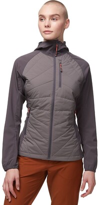 refuge hybrid hooded jacket