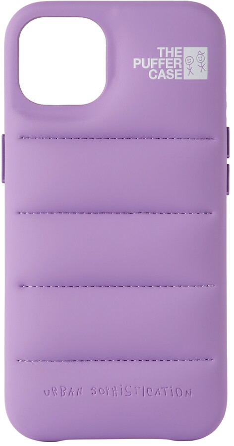 Urban Sophistication Purple 'The Puffer' iPhone 13 Case - ShopStyle
