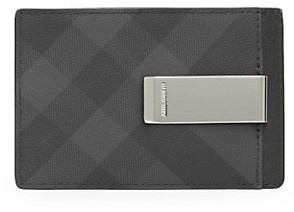 burberry chase london check card case