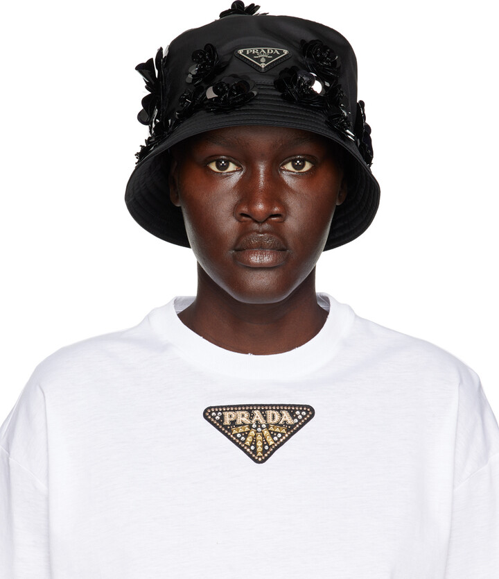 Prada Black Hats For Women | ShopStyle CA