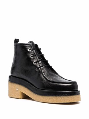 Laurence Dacade Leather Lace-Up Boots