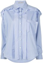 Thumbnail for your product : Palmer Harding Deconstructed Striped Shirt