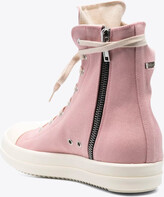 Thumbnail for your product : Drkshdw Cargo Sneaks Faded Pink canvas hi sneaker - Cargo sneaks faded