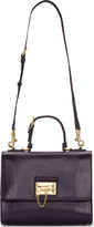 Thumbnail for your product : Dolce & Gabbana Purple Iguana Embossed Leather Monica Bag