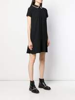 Thumbnail for your product : RED Valentino crystal collar dress