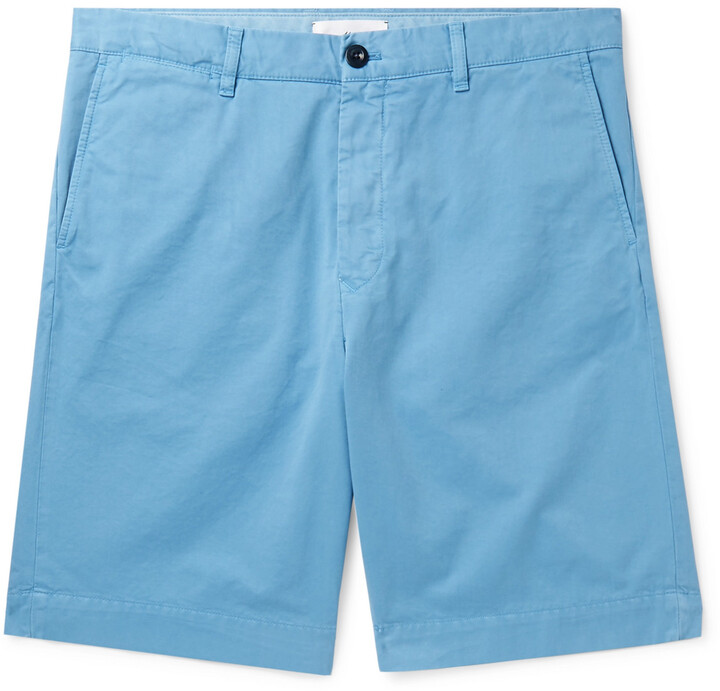 Mr P. Garment-Dyed Cotton-Twill Bermuda Shorts - ShopStyle