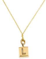 Thumbnail for your product : Jennifer Meyer 18K Diamond Love Cube Pendant Necklace