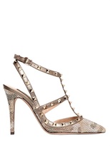 Thumbnail for your product : Valentino 100mm Rockstud Swarovski Pumps