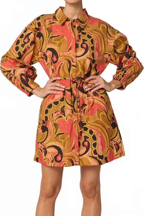 Cleobella Elisha Mini Dress In Osaria