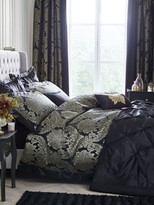 Thumbnail for your product : Boston Glamour Duvet Cover Set - Black and Gold