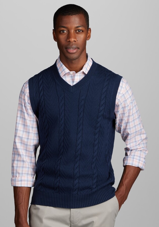 Mens Big And Tall Sweater Vests | ShopStyle