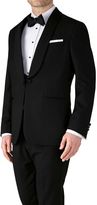 Thumbnail for your product : Charles Tyrwhitt Black slim fit shawl collar tuxedo jacket