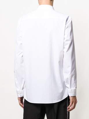 Kenzo embroidered collar long-sleeved shirt