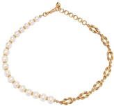 Thumbnail for your product : Brinker & Eliza Spencer knot chain pearl necklace