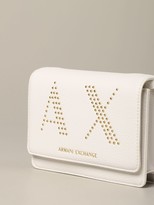 Thumbnail for your product : Armani Collezioni Armani Exchange Mini Bag Armani Exchange Bag In Synthetic Leather With Ax Logo Of Studs