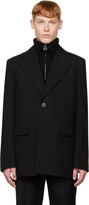 Thumbnail for your product : Wooyoungmi Black Single Blazer