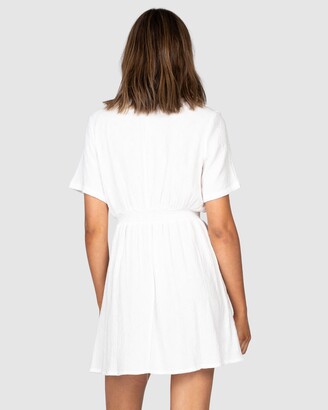 Rusty Women's White Dresses - Signature Dress - Size One Size, 12 at The Iconic