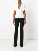 Thumbnail for your product : Jacquemus V-neck blouse - women - Cotton - 38