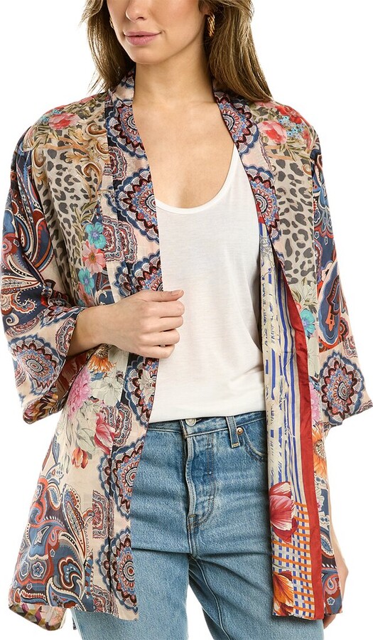 Silk Kimono Top | Shop The Largest Collection | ShopStyle