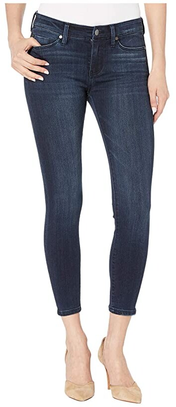 Liverpool Petite Penny Ankle in Silky Soft Stretch Denim in Westport Wash -  ShopStyle