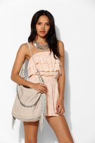 Thumbnail for your product : Ash Bo Flocked Leather Hobo Bag