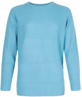 Thumbnail for your product : boohoo Round Neck Basic Jumper