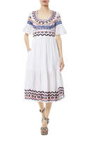Thumbnail for your product : Temperley London Stitchwork Midi Dress